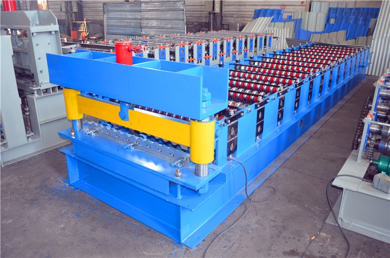 850  corrugated roofing  roll forming machine