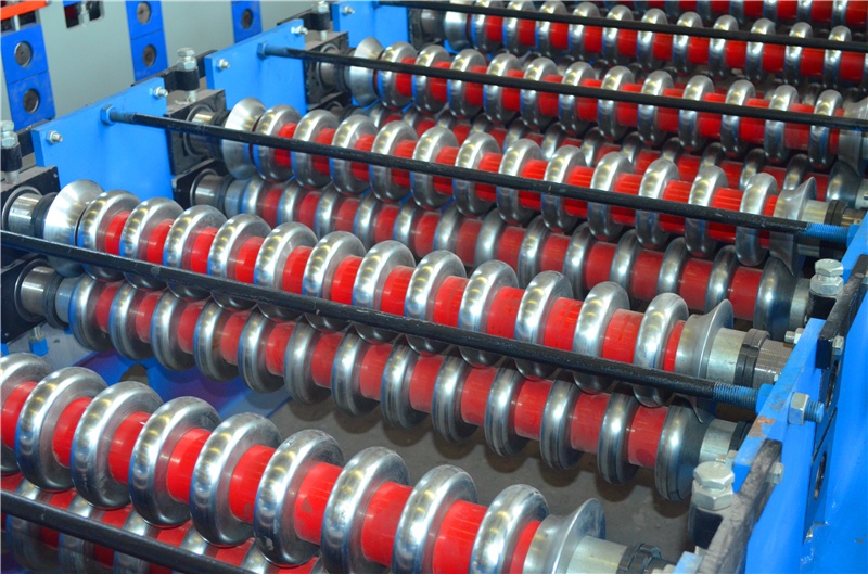 Africa type corrugated roof tile roll forming machine