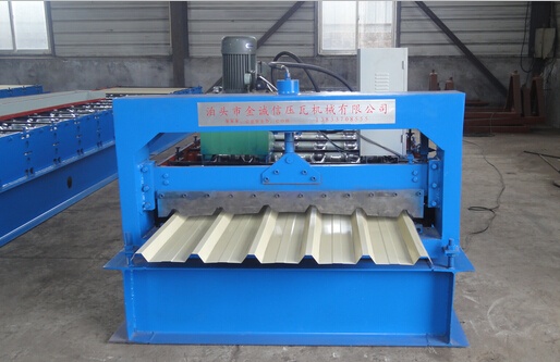 Prepainted Steel Coil Corrugated Galvanized Roofing Sheet Forming Machine