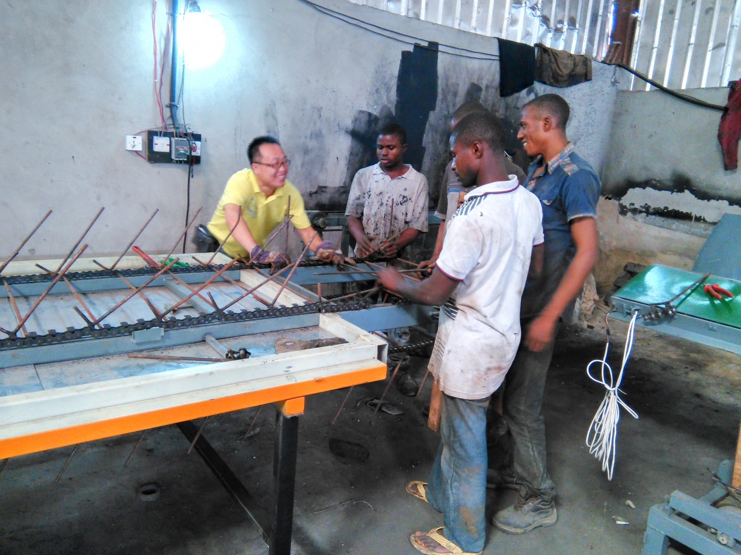 Nigeria Machine Installation and after-sale service